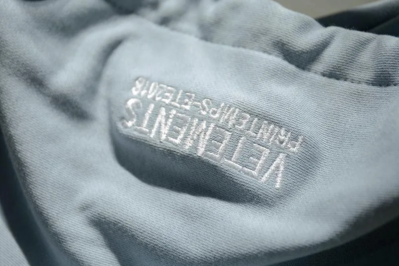 18SS Повседневная Толстовка VETE для мужчин TS с буквенным принтом светло-голубая Толстовка Vete для мужчин ts Толстовка для женщин и мужчин высокое уличное лучшее качество Vete для мужчин ts Толстовка
