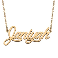 janiyah custom name necklace customized pendant choker personalized jewelry gift for women girls friend christmas present