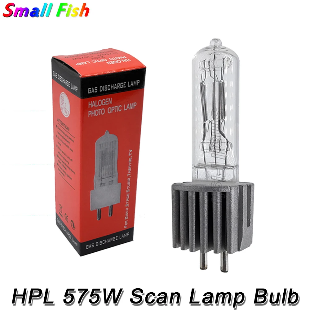 

HPL 575W Stage Scan Lamp Bulb G9.5 575W Disco Moving Head Light Lamps HPL 575 Watt Professional Halogen Lamp Bulb DJ Par Light