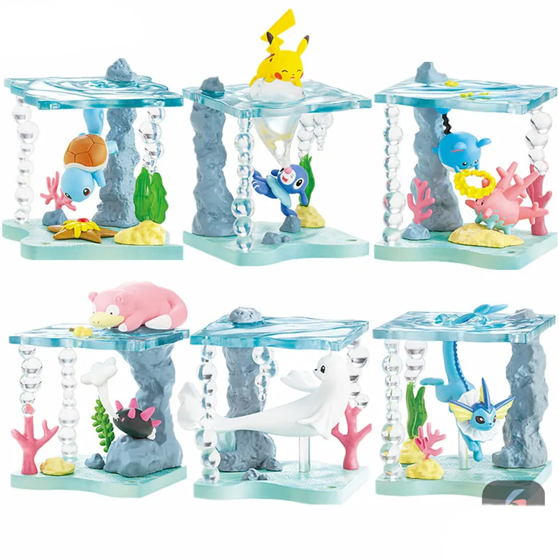 Экшн-фигурки Покемон из мультфильма глубоководный мир 6 шт./компл. - купить по