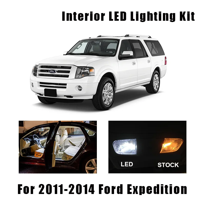 15 шт. белые светодиодсветодиодный лампы для внутреннего освесветильник