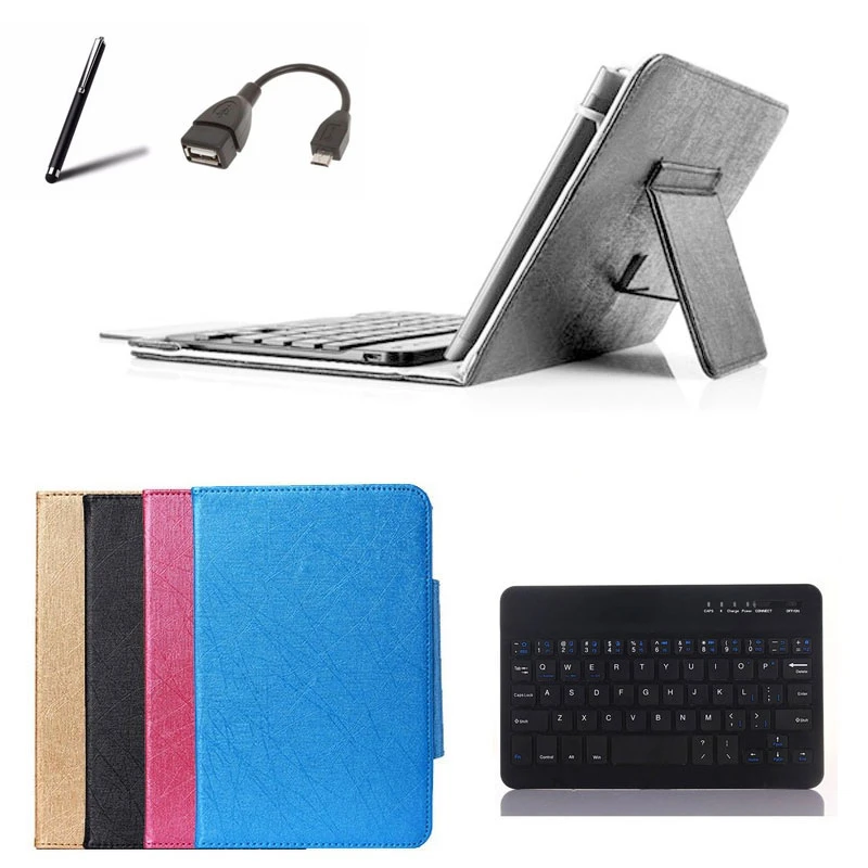 Wireless Keyboard Cover Stand Case for Asus Fonepad 7 FE171CG Tablet Bluetooth +OTG+Stylus | Компьютеры и офис