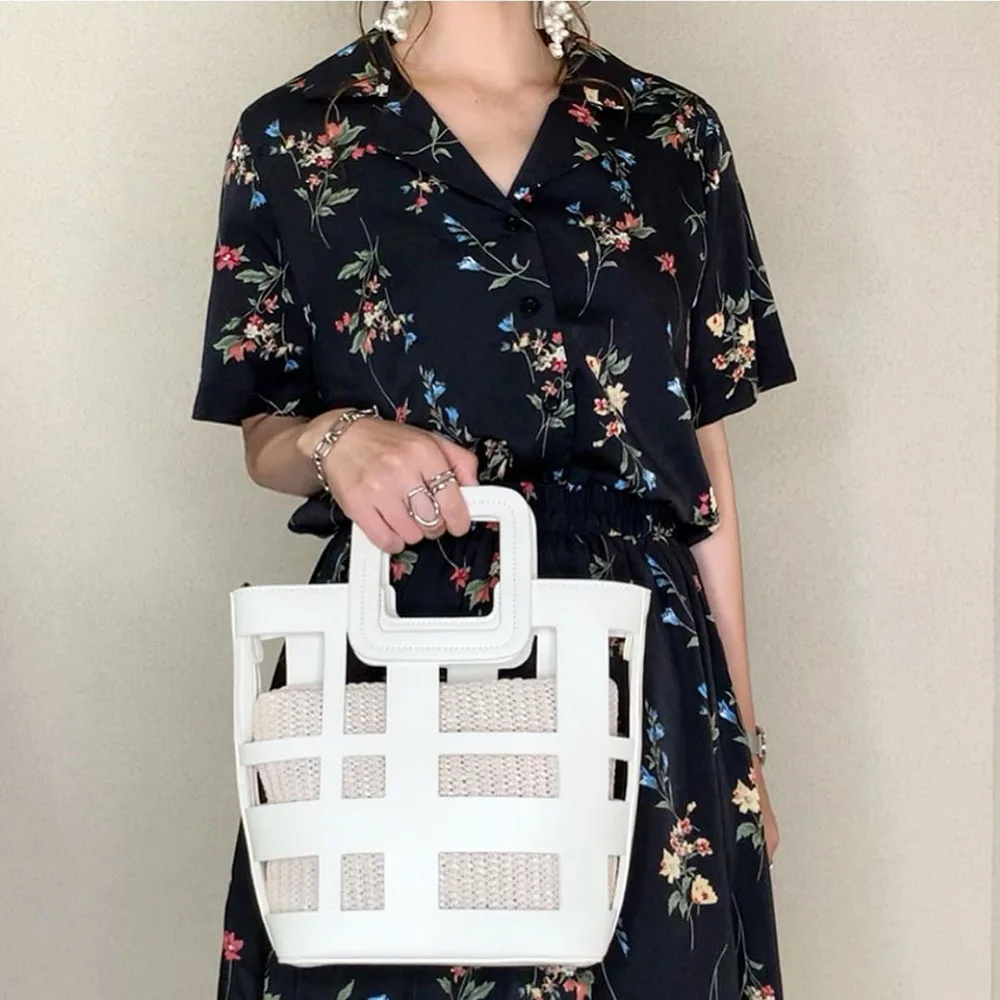 

Summer Women Chiffion Dress Janpanese Casual 2020 Flower Printed Long Maxi Dresses Robe Female Vestiods Ladies V-neck Dresses