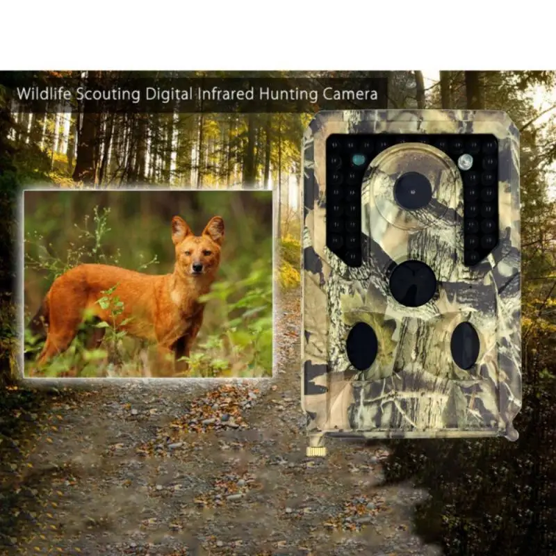 

Hunting Camera 12MP Waterproof Night Vision Wild Animal Trail Surveillance Camera Infrared Spyer Camera Outdoor Hunting Goods
