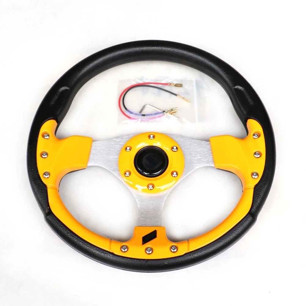 12 5 &quot320 мм Цвет motion производительность Go Kart рулевого колеса с звено дисковый