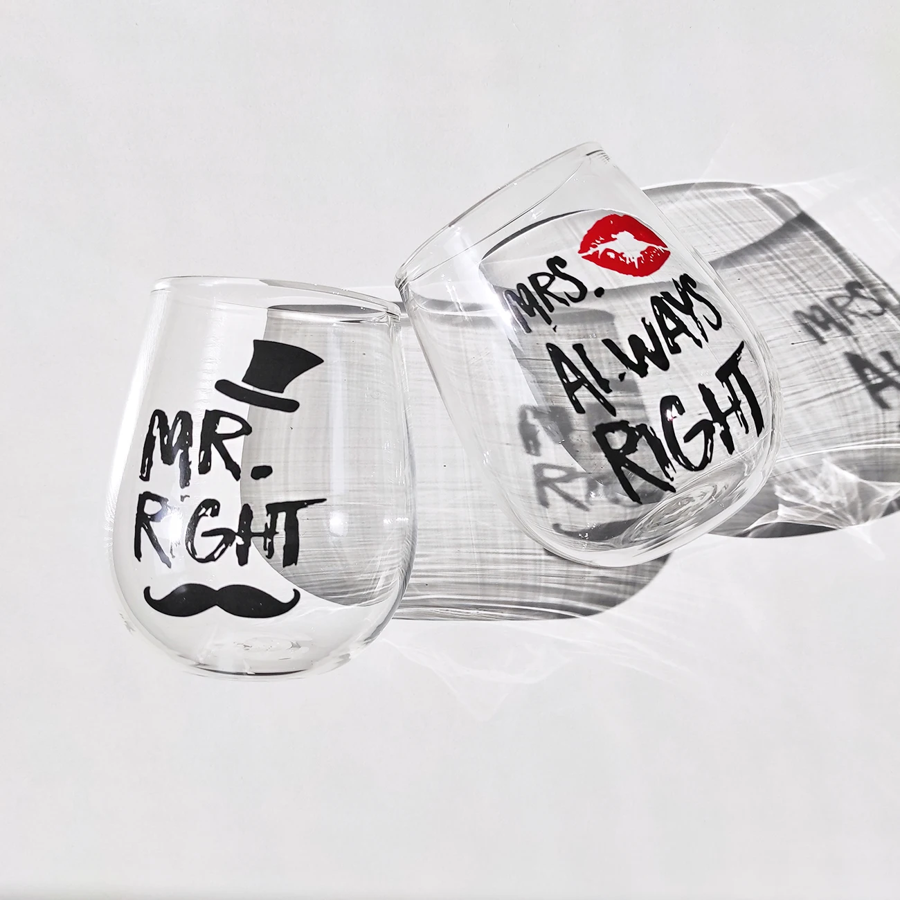 2 шт. 3D кошка с чашками стерео Пара керамических кружек розовый и синий кот