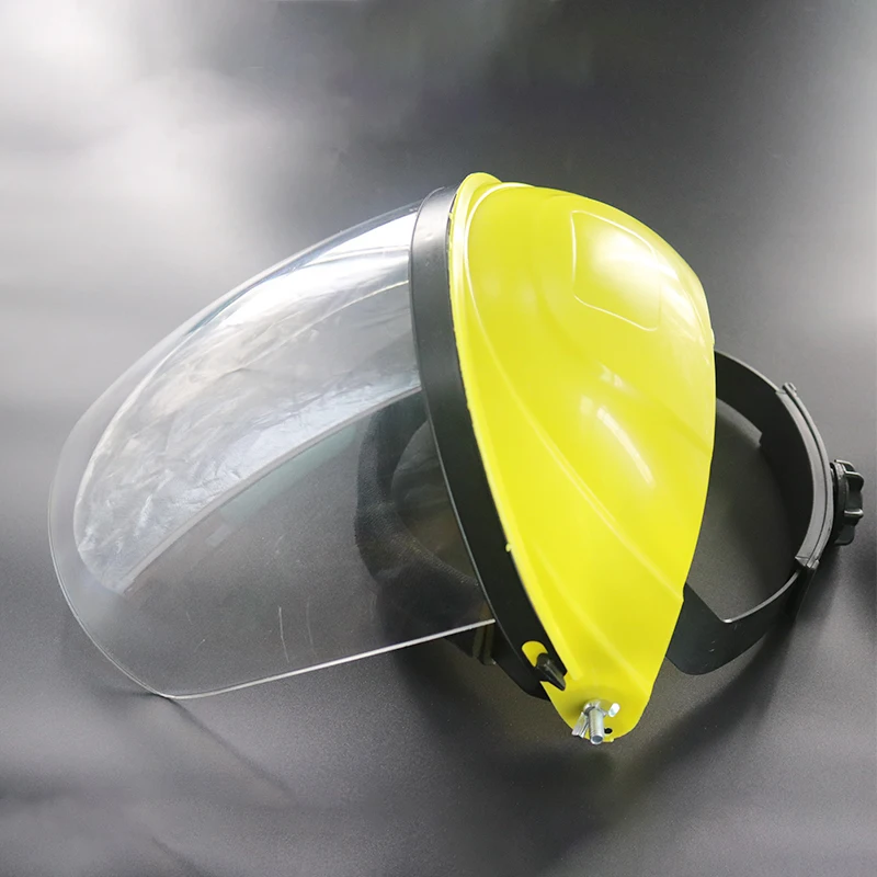 Противопылевая маска от дыма и слюны прозрачная защитная из ПВХ запасной козырек