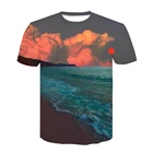 Футболка мужская с коротким рукавом и круглым вырезом, в стиле Харадзюку