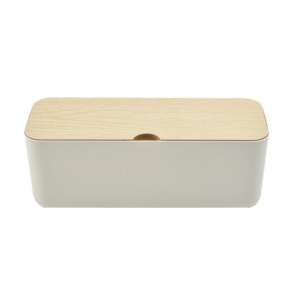 

Cable Storage Box Power Strip Wire Case Anti Dust Charger Socket Network Line Bin Charger Wire Management Home Storage Box