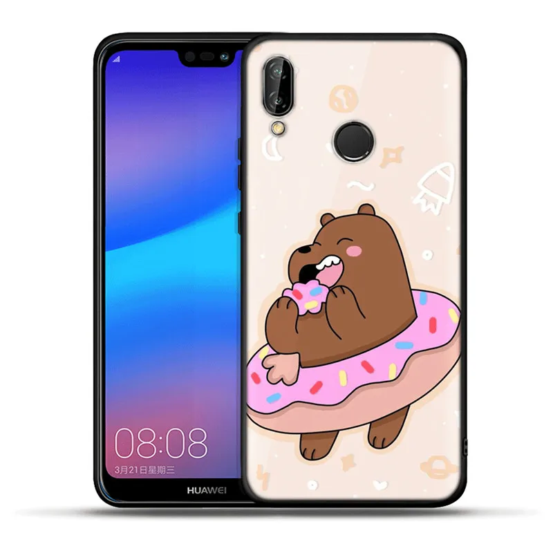H1464 Силиконовый чехол с милой пандой для телефона huawei Mate10 20 Lite Pro P8 P9 P10 P20 Lite P20 P30 Pro P Smart Smart Coque Shell - Цвет: H1464
