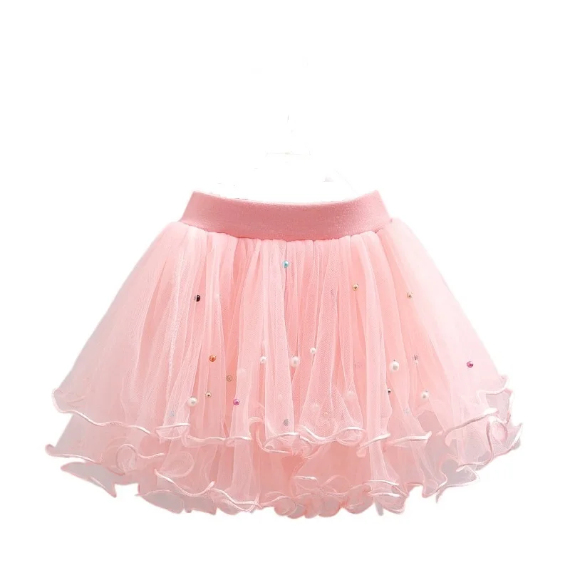 2021 Новая мода для девочек Юбки в стиле принцессы Милая юбка пачка От 1 до 12 лет