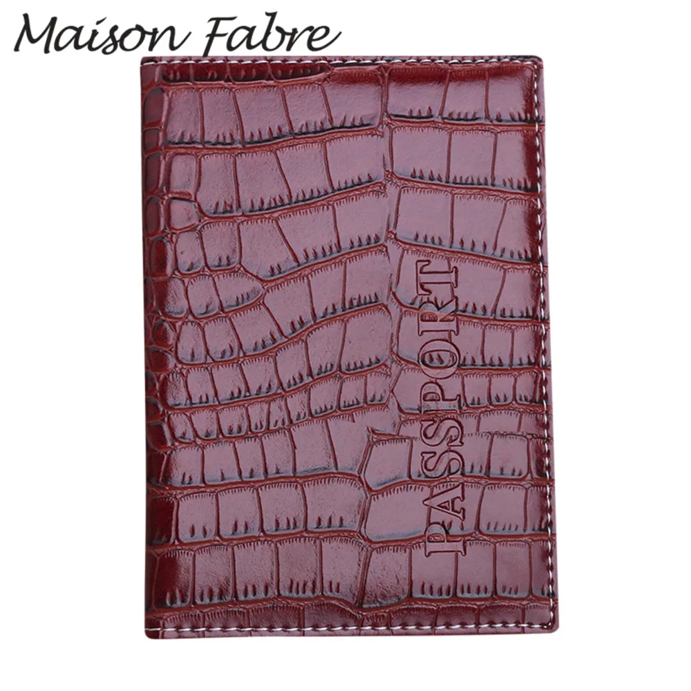 Мужской деловой кожаный бумажник с крокодиловым узором клатч отделением для