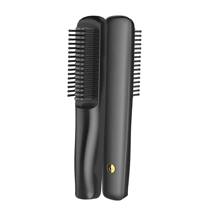 

Negative Ion Straight Hair Comb Dry Hair Brush Straightener Ceramic Heating Straight Curly Hot Air Hairstyle Tool