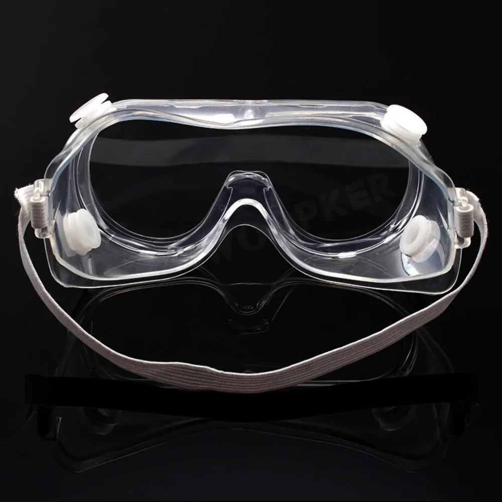 

Transparent Ski Dust-proof Anti-fog Goggles Wind Sand Droplets can Wear Myopia Glasses Fully Enclosed Protective Goggles