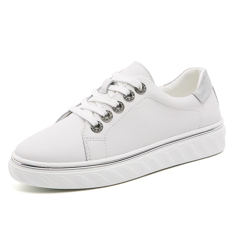 

Platform Brogue Derby Patent Leather Flats Lace Up Footwear Female Flat Oxford Shoes for Women