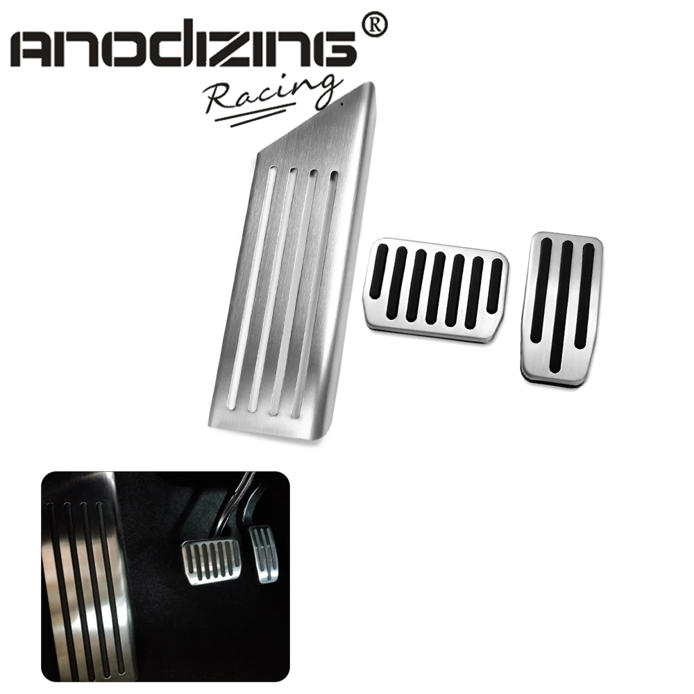 3 шт. акселератор газ топливный тормоз автомобильная ножная педаль накладка