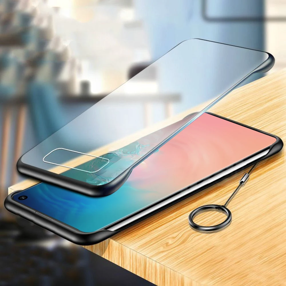 Чехол LAPOPNUT для samsung Galaxy S10 S8 S9 Plus S7 Edge A10 A80 A70 A50 A40 A20 A30 Прозрачный матовый жесткий