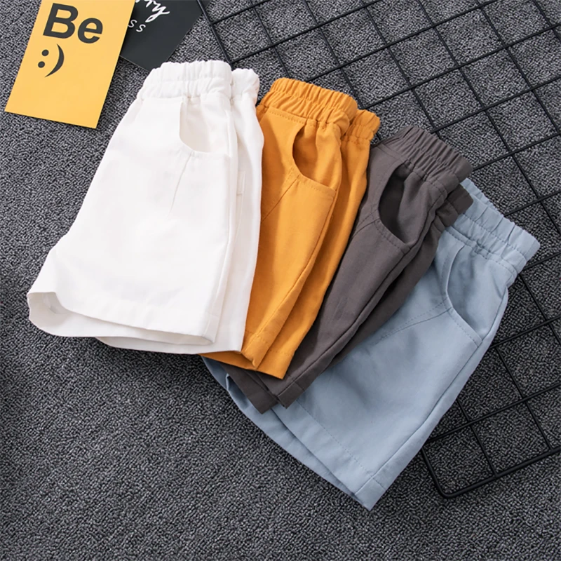 Одежда для маленьких девочек Летние повседневные хлопковые шорты мальчиков