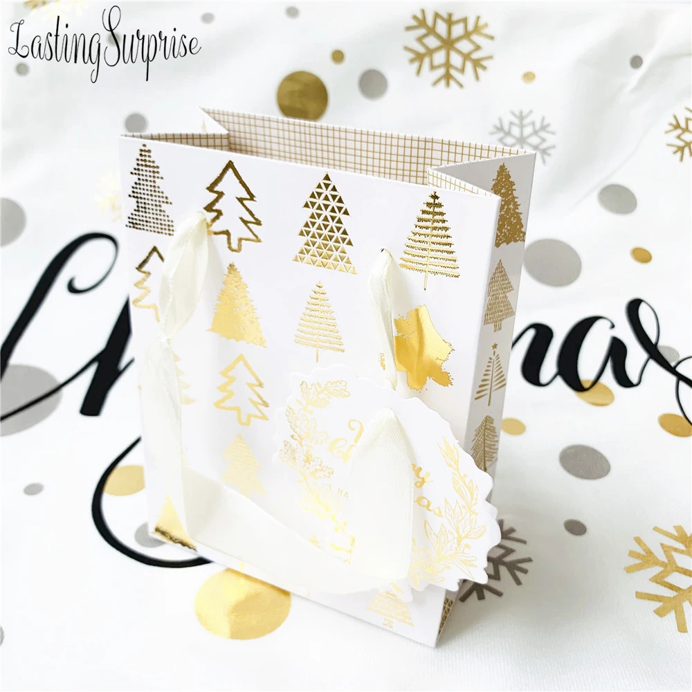 Оригинальные рождественские пакеты для упаковки подарков Упаковочная Сумка Goodie