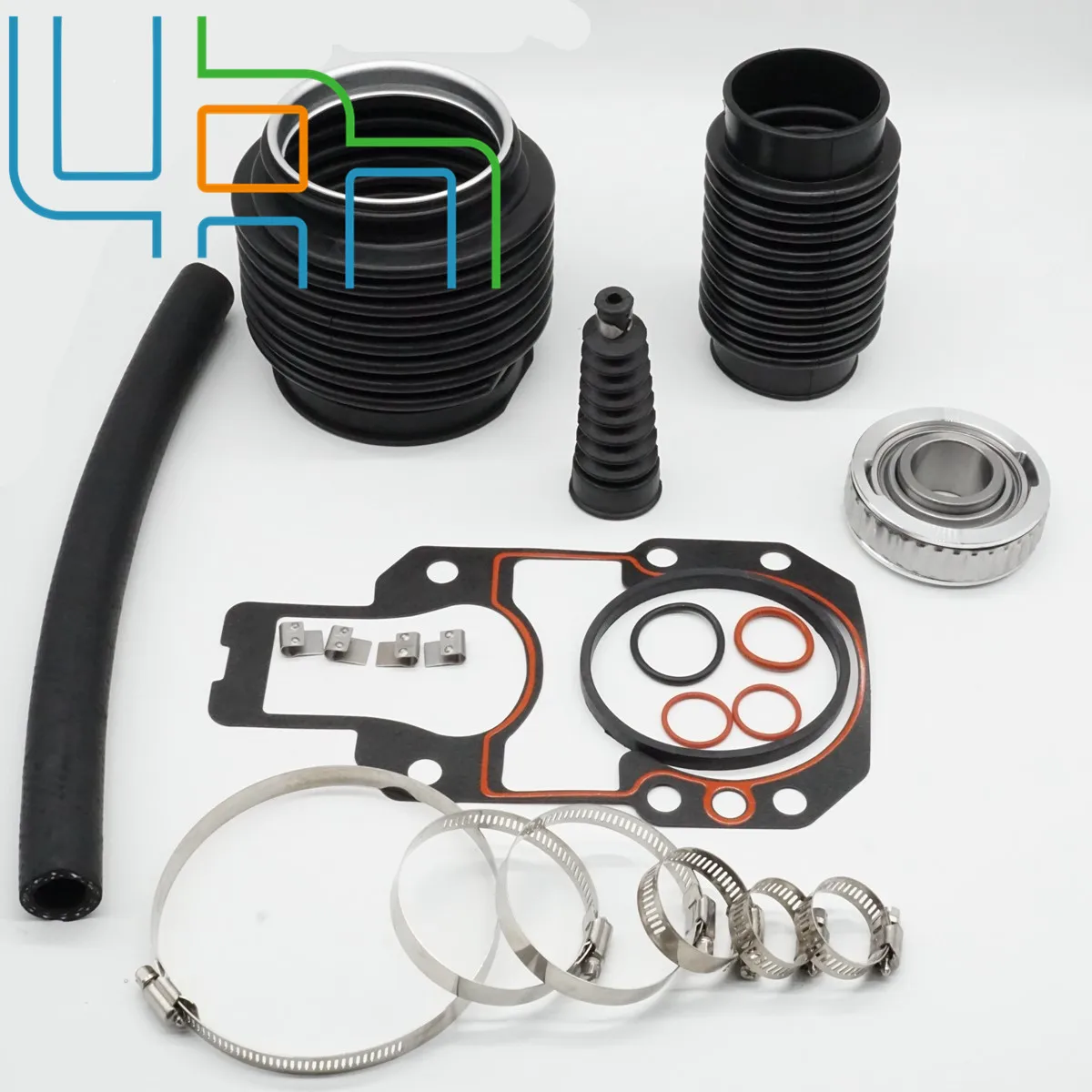 Альфа Один Gen 2 сильфоны транца комплект для ремонта уплотнений с шарнирным