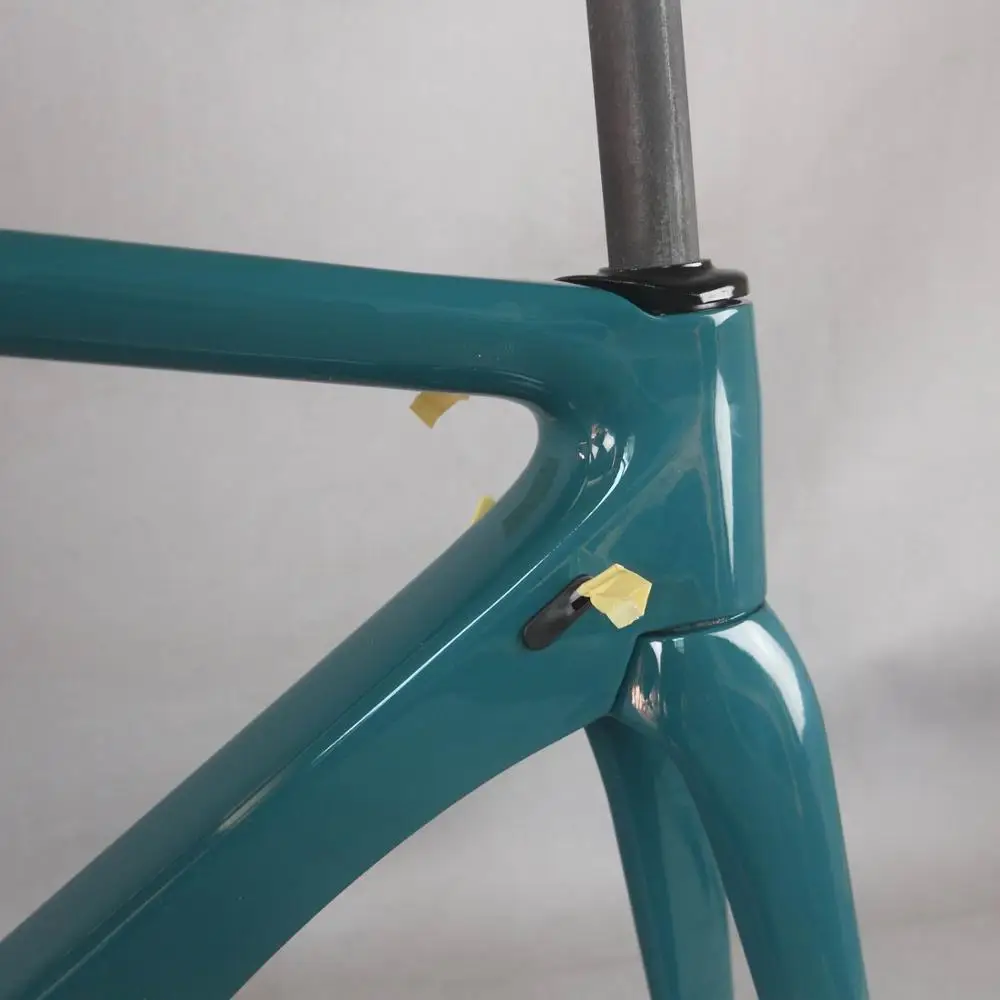 Краска на заказ новый аэродизайн все черные цвета карбоновая рама для дорожного