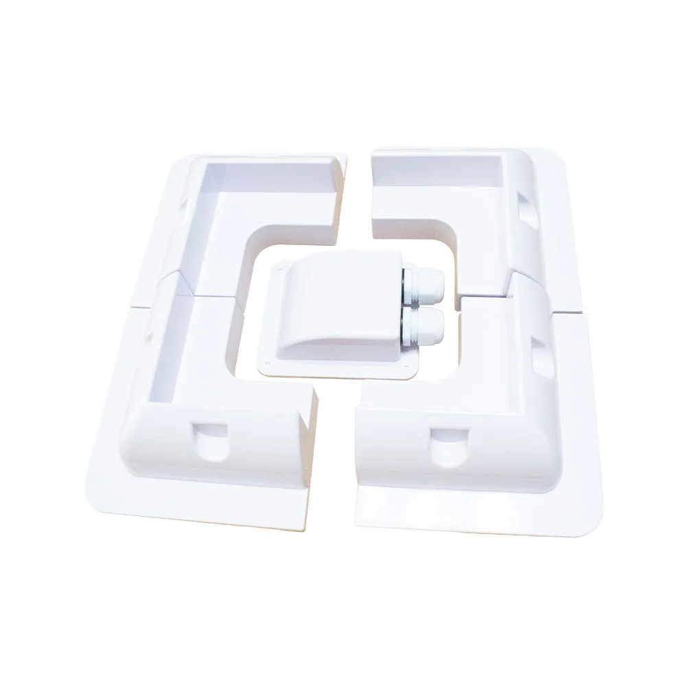 

Waterproof Outdoor Home Durable For Rv Yacht Solar Panel Practical Stable Punch Free Easy Install Universal Junction Box Bracket