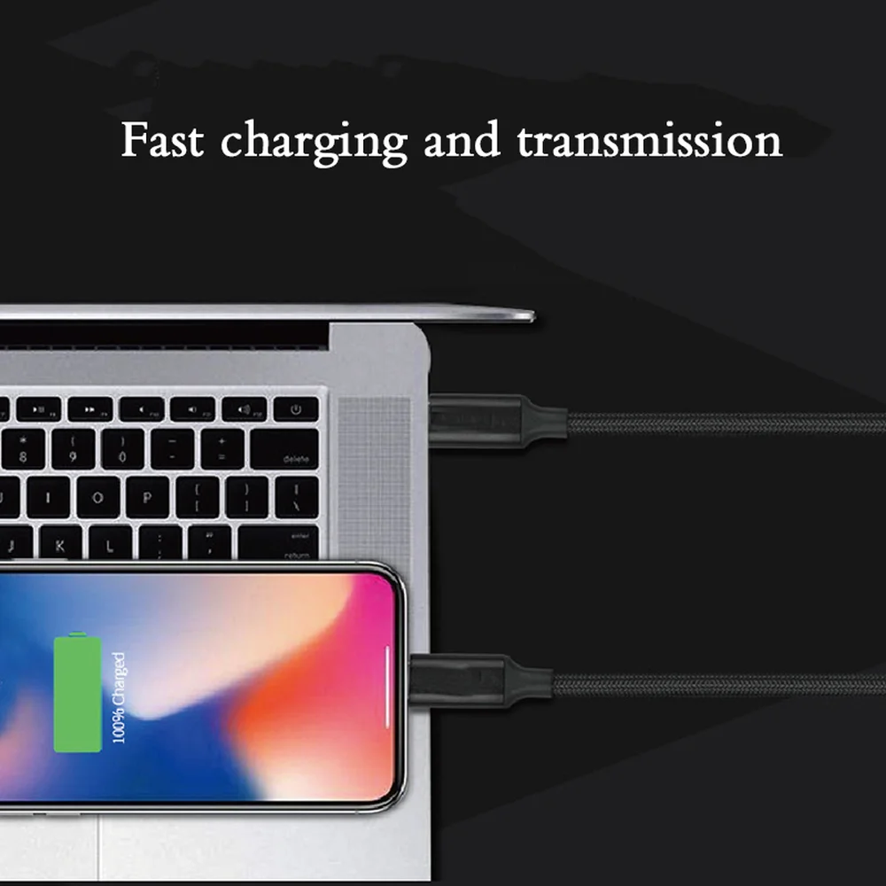 USB Type C Cable 1m Mobile Phone Usb Cables USBC To CHOETECH Fast Charging Data USB-C for MacBook | Электроника
