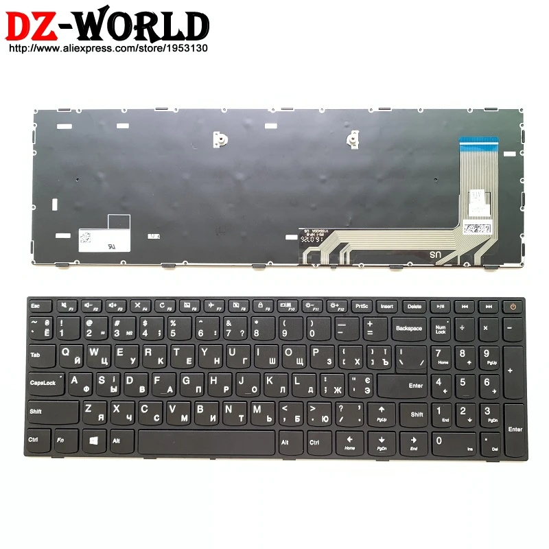Клавиатура для Lenovo Ideapad 110-15 110-17 V110-17 IKB ISK клавиатура с русской раскладкой