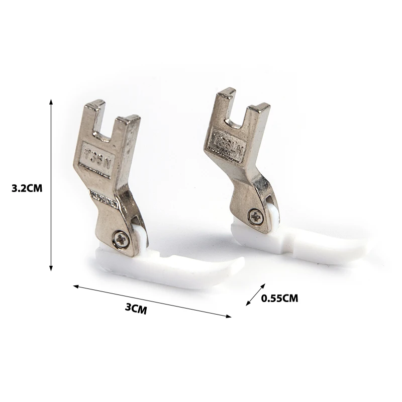 

Узкая лапка на молнии T36N T36LN, 1 шт., с пластиковым дном, для шитья с одной иглой