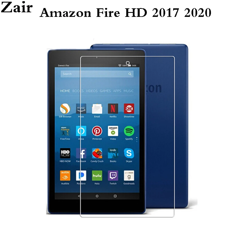 

9H Tempered Glass For Amazon Fire HD 8 2017 Tablet Screen Protector Protective Film Glass Guard Amazon Fire HD 8 2020 10th Gen