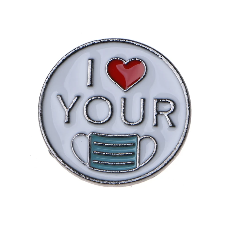 

Vaccinated Pin Buttons Badge Medicine Enamel Pins Syringe Injector Lapel Pins LX9E