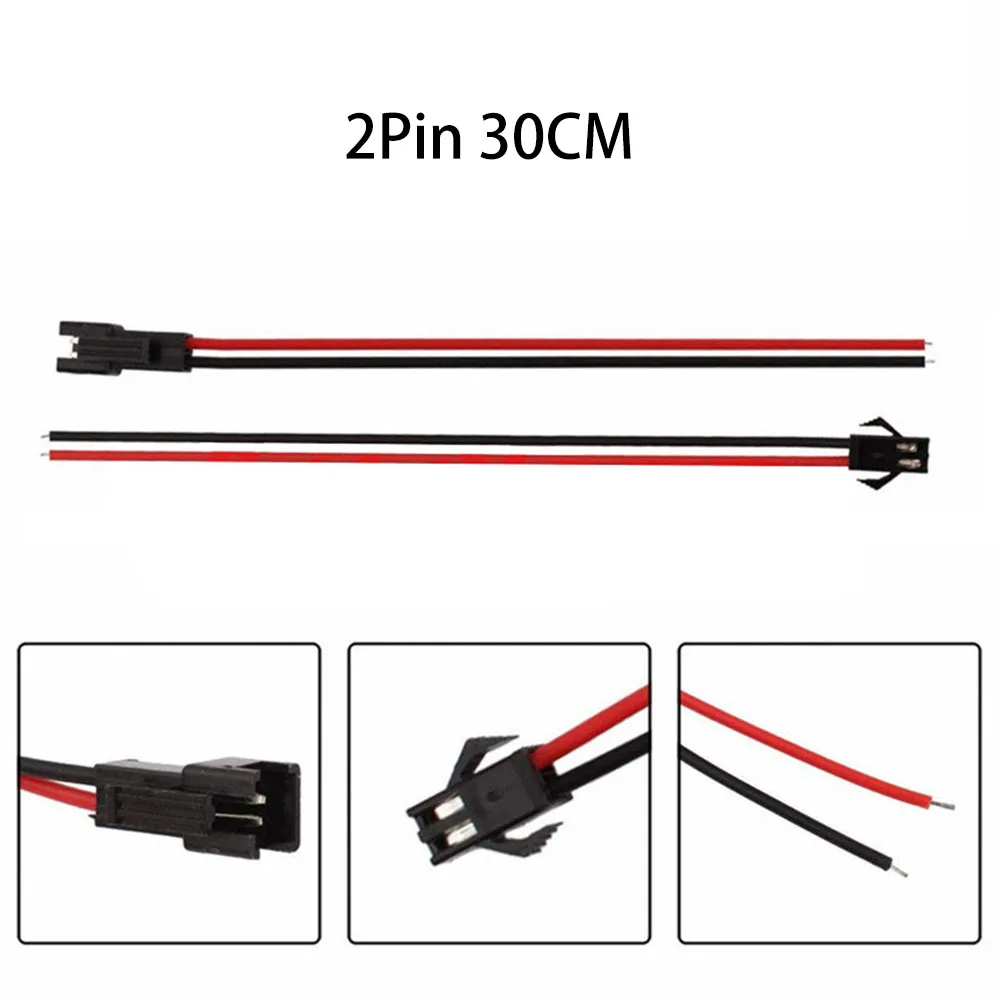 Разъем SM JST 22AWG 2/3/4/5 pin Светодиодный Удлинительный Кабель Штекерный разъем для WS2812B