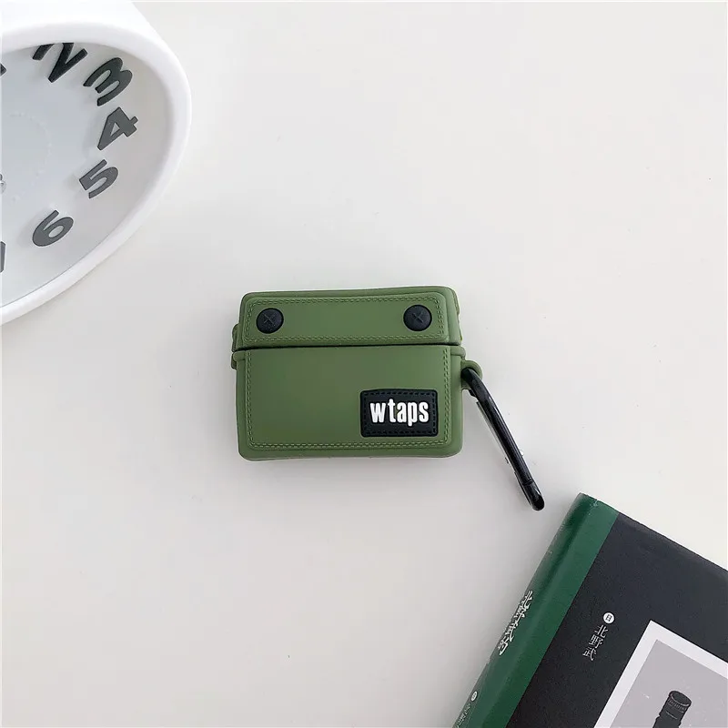 

For Airpods 1/2 Case,3D Fashion Clothes Case For Airpods Case Soft Silicone Earphone Headphone Cover FOR Apple Airpods