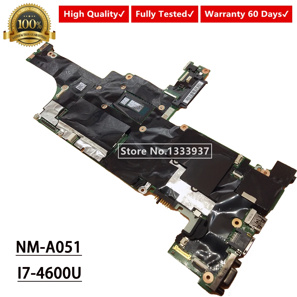 Для Lenovo T440S Материнская плата ноутбука I7 4600U SR1EA VILT0 NM A051 04X3976 материнская