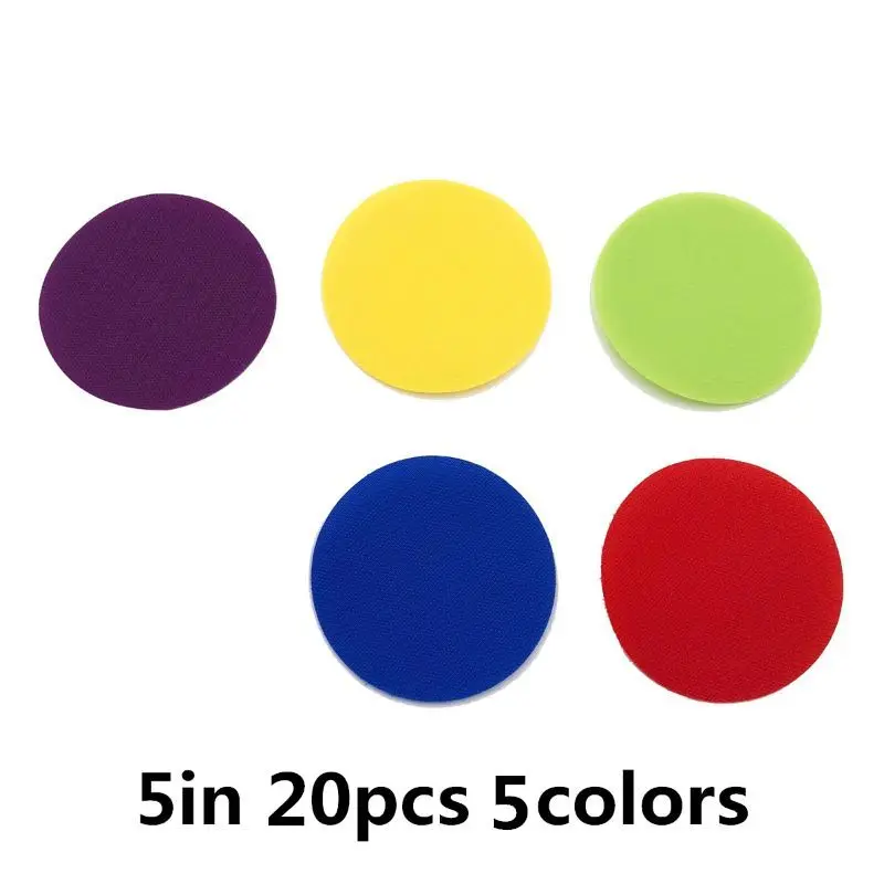 

Mark Its Sitting Carpet Spots to Educate, Pack of 30 Rug Circles Marker Dots for Preschool, Kindergarten, and Elementary