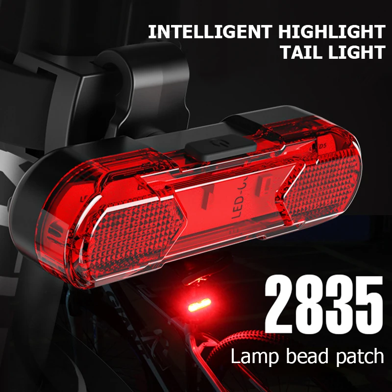 

Bicycle Light Front USB Tail Light For Bike Highlight Cycling Signal Bike Lights Wheel Portable 360 Rotation Fast Charging