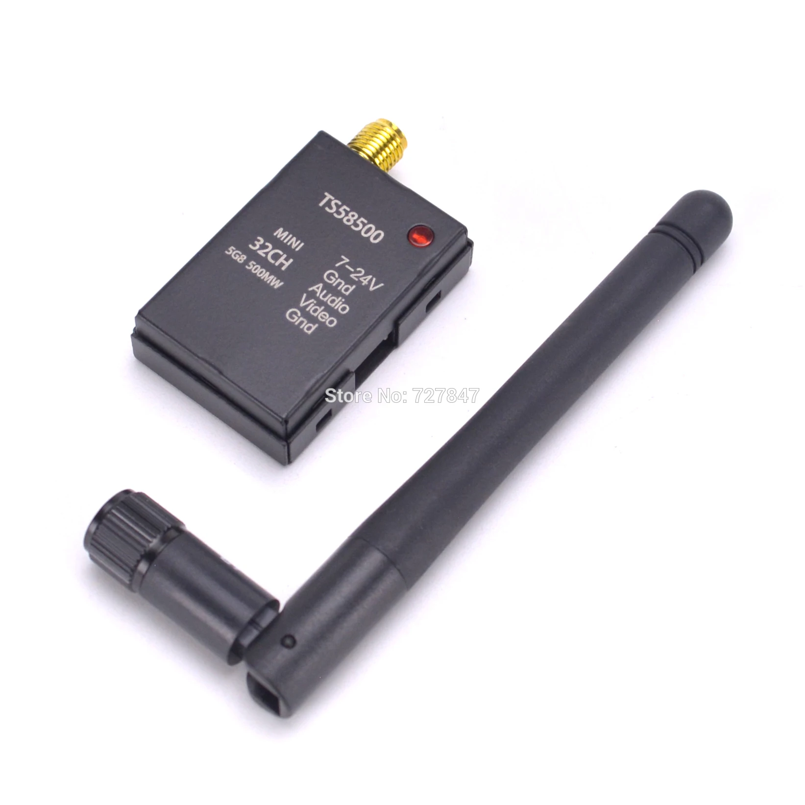 Высокое качество TS58500 5 8G 500mW 32CH Мини AV передатчик Модуль для Phantom Walkera 350 серии FPV