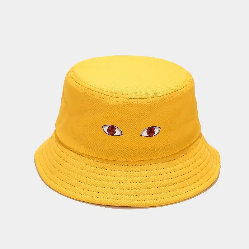 

2021 new style fashion joker Cartoon eye Bucket Hat Fisherman Hat outdoor travel hat Sun Cap Hats for Men and Women 203