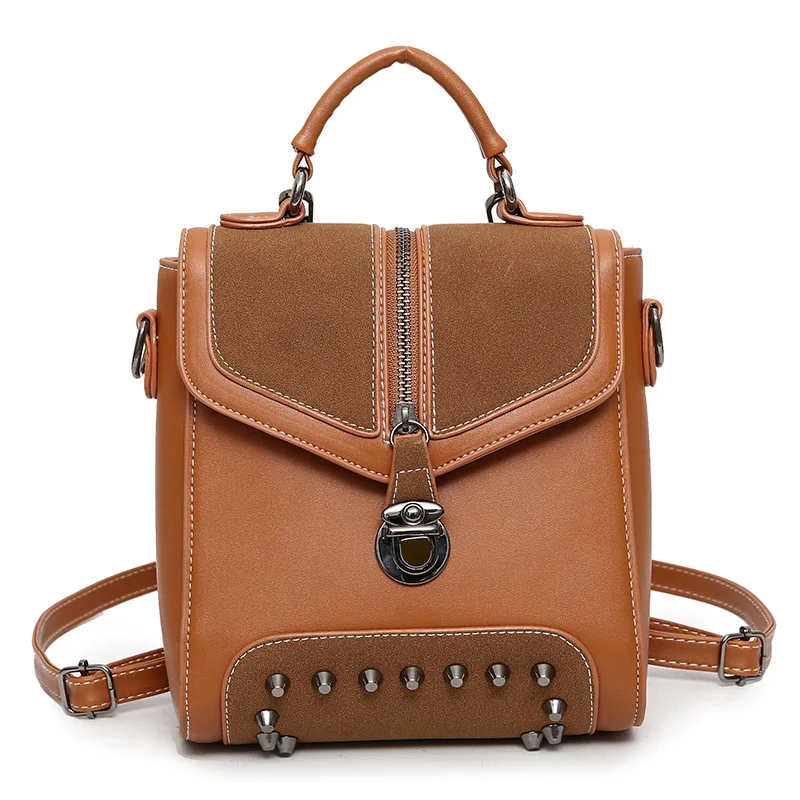 Рюкзак для женщин сумка 2019 Высокое качество кожаная Новинка средней высоты с