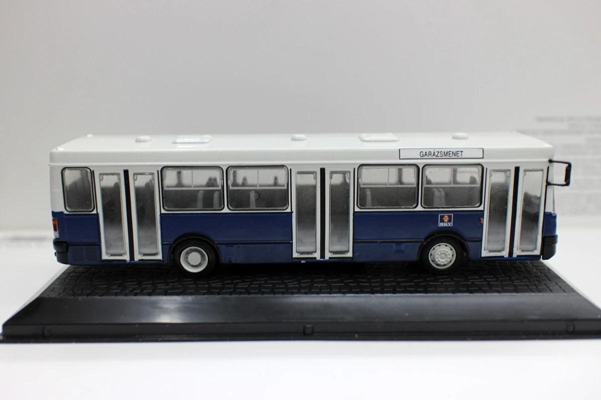Коллекции Atlas 1/76 Ikarus 415 1987 литые модели Matel bus Blue|Наземный транспорт| |