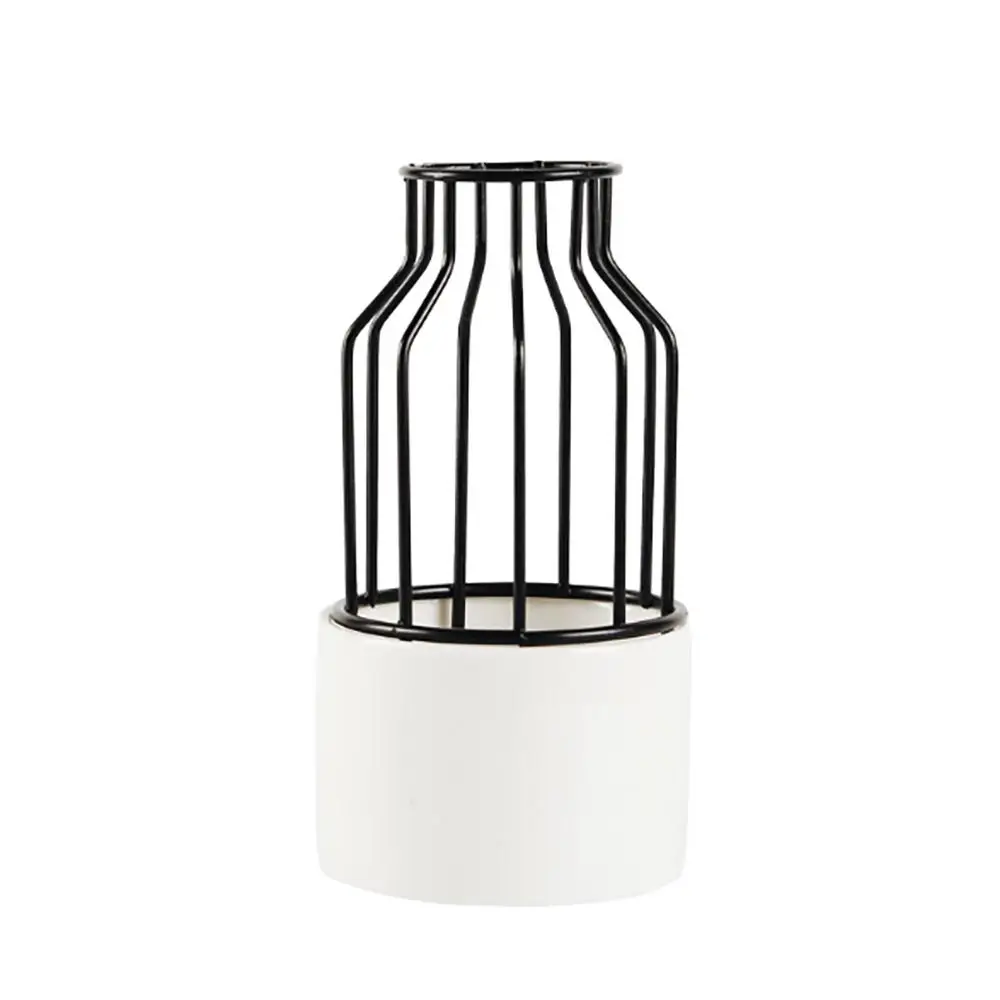 

Flower Pot Flower Stand Flower Pot Rack Geometric Metal Economic Creative Beautiful Holder Vase Plant Garden Decor Home
