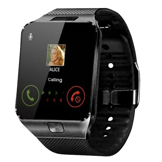 NEW Smart Watch Women Men Sport Pedometer With SIM Camera Smartwatch for Android HUAWEI Apple Samsung watch Pk Z60 DZ09 GT08 - Цвет: dz09-black