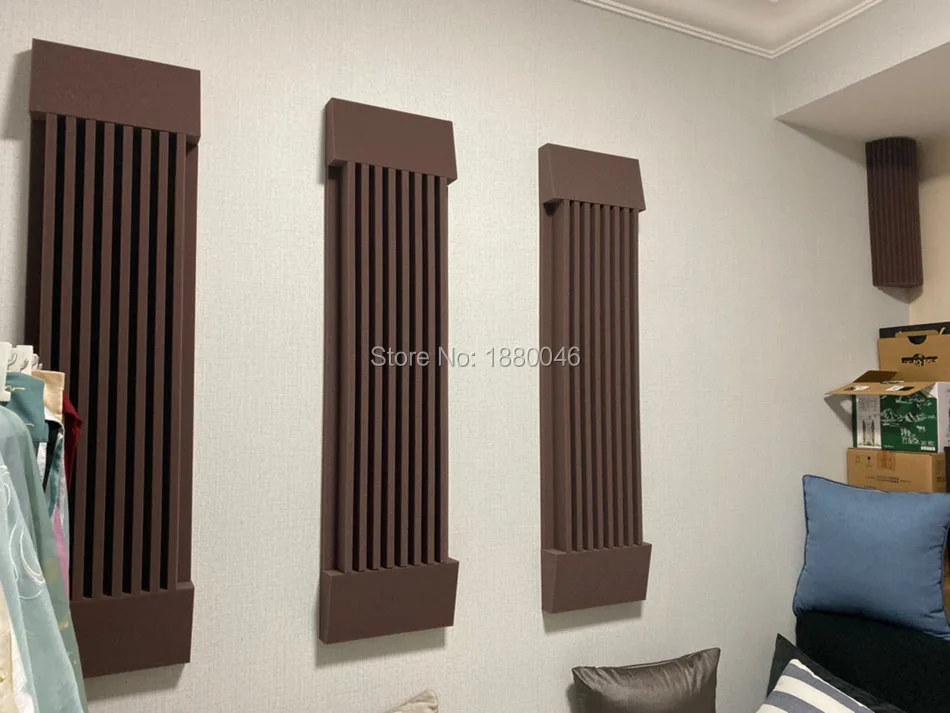 4 шт./упаковка звукопоглощающие панели из пеноматериала