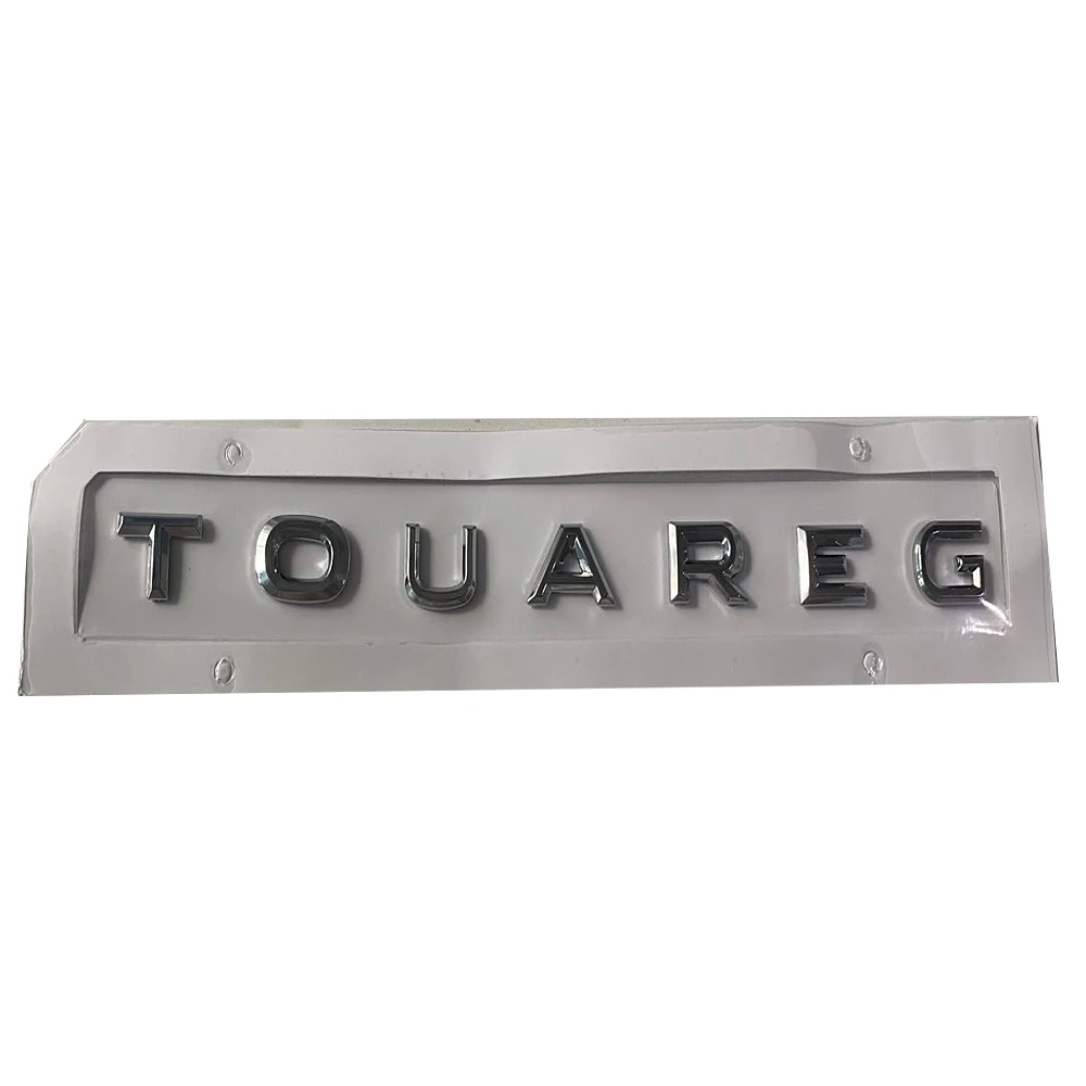 

New Car Stickers Silver 3D ABS Letters Badge Emblem Chrome Logo for VW Passat B6 7 8 Golf 5 6 7 Polo Bora Tiguan Sharan Eos