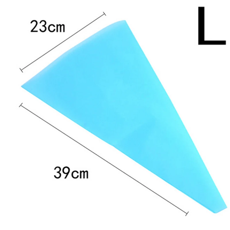 

Confectionery Bag Reusable Silicone Pastry Bag Icing Piping Cake Cupcake Decorating Tools Kitchen Accessories DIY Cake Tools