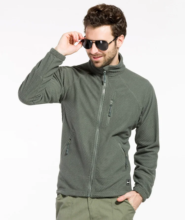 ESDY куртка для улицы Мужская Спортивная походная кемпинга Осень Зима Военный флис