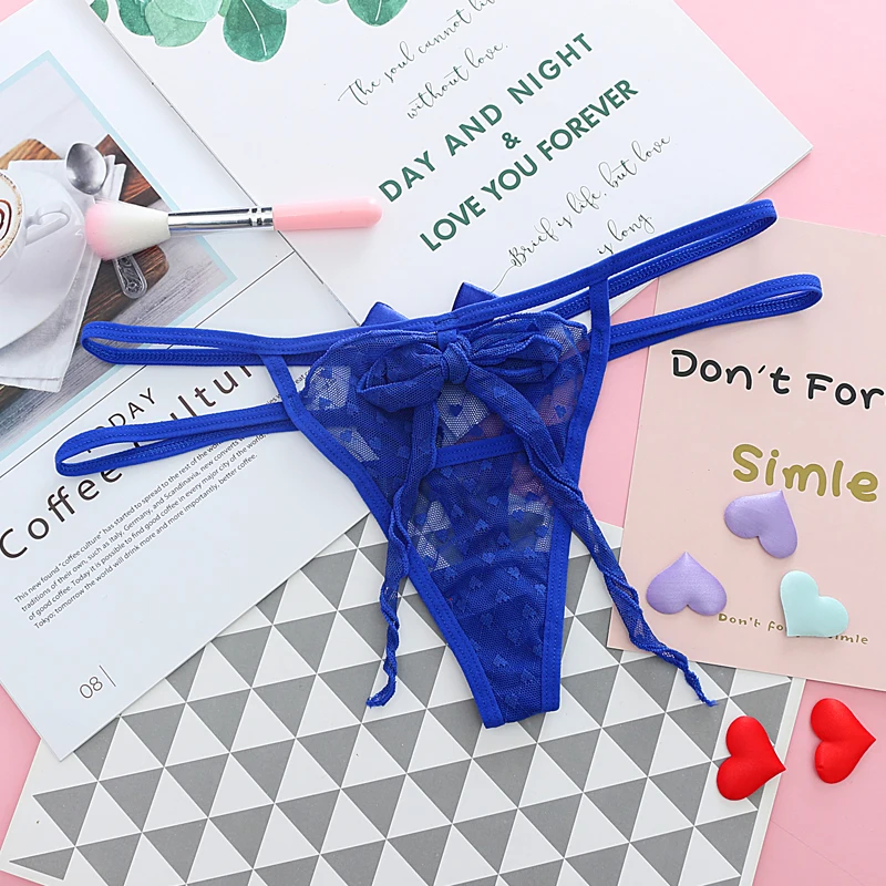 Танга сексуальные женские стринги Нижнее белье 4 шт./лот прозрачные трусики