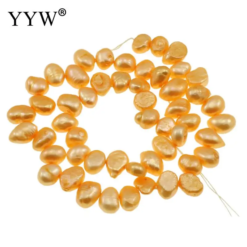 

Топ просверленные оранжевый размером 8-9 мм натуральный жемчуг культивированный барокко пресноводный жемчуг бусины для самостоятельного и...