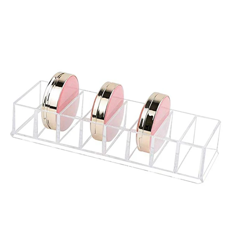 Органайзер для теней прозрачный пластиковый органайзер макияжа компактный