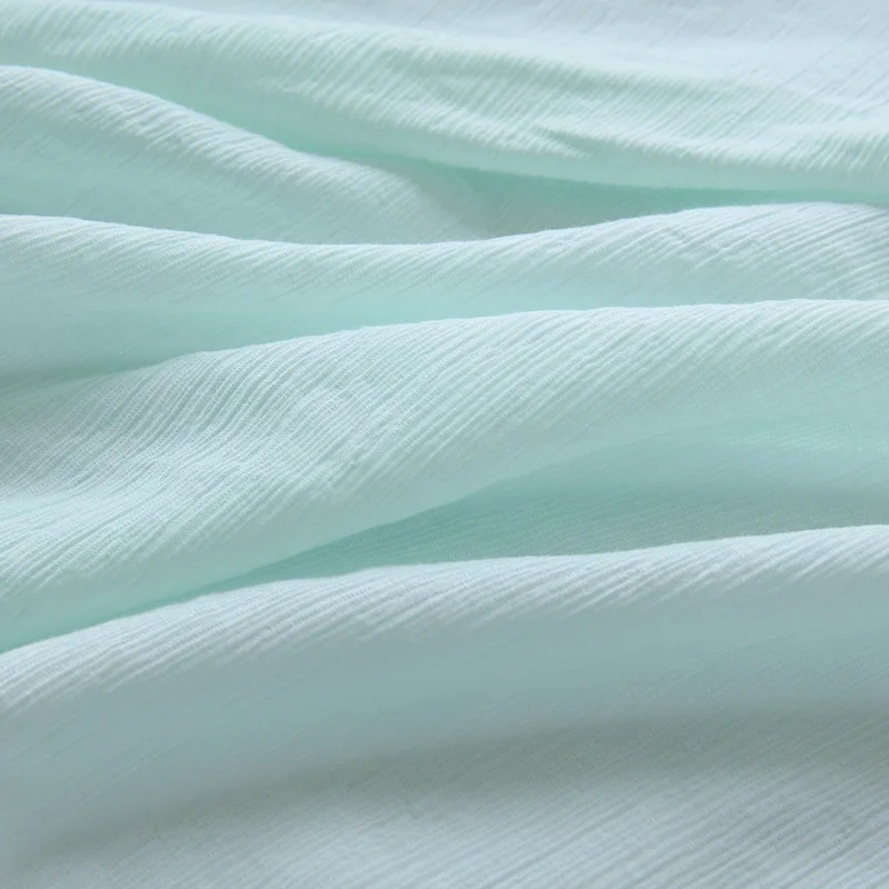 Ткань из креп-хлопка и полиэстера для шитья летних платьев или одежды тонкая